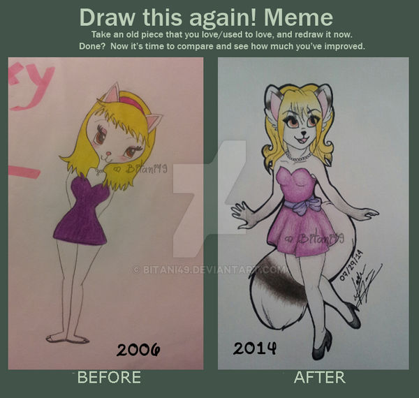 Before and After Meme: Roxxy