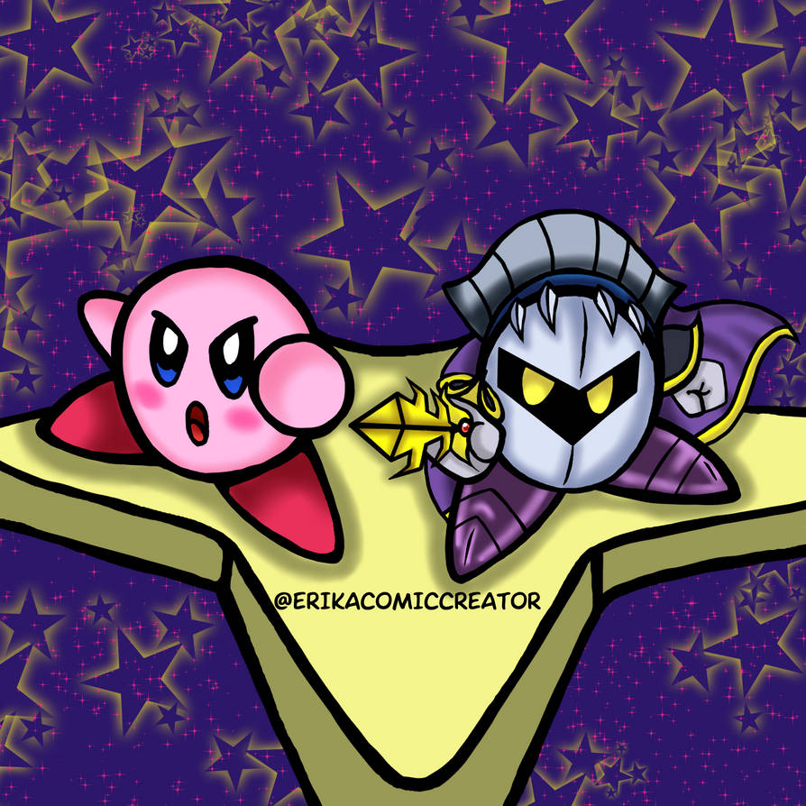 Meta Knight and Kirby by ErikaComicCreator on DeviantArt