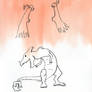 A blind, wingless dragon.