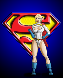 Power Girl Color