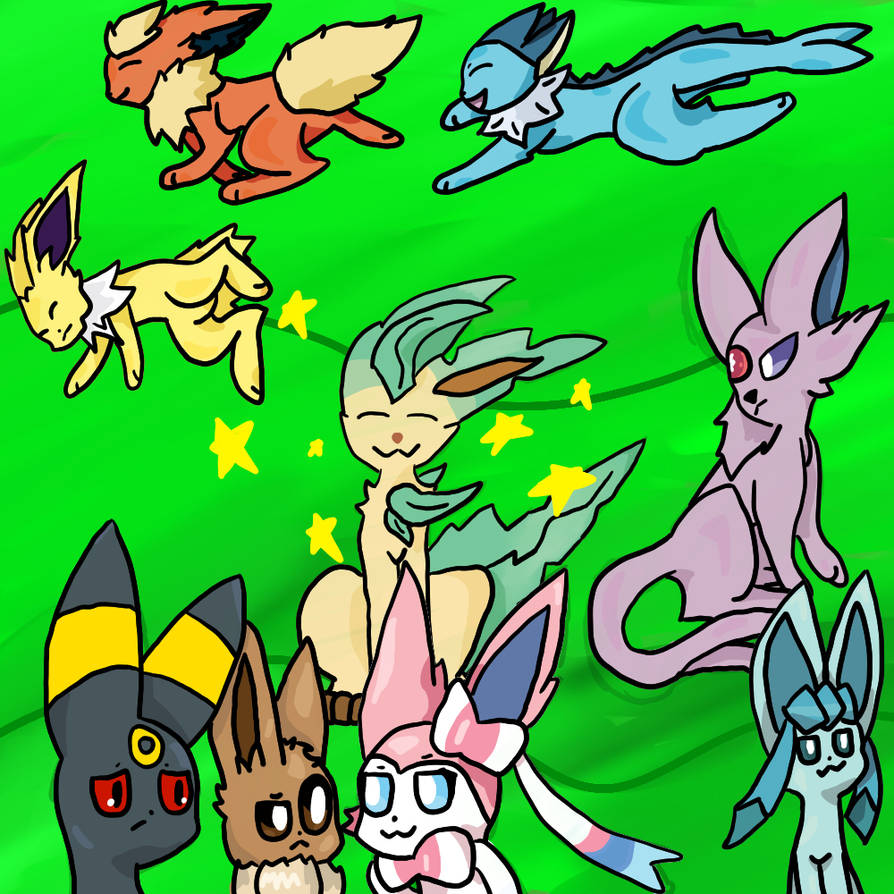 Project Evolution Deviantart Eevelutions by PatArb350 on DeviantArt