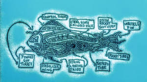 In the deep blue sea