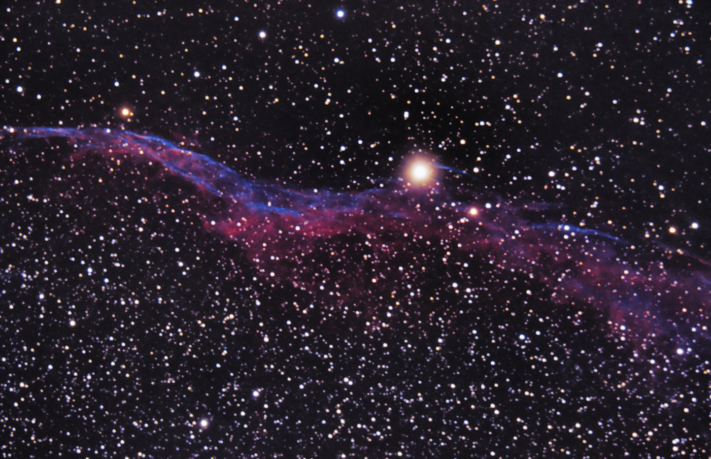 Ngc-6960 Western Part of the Veil Nebula WIP