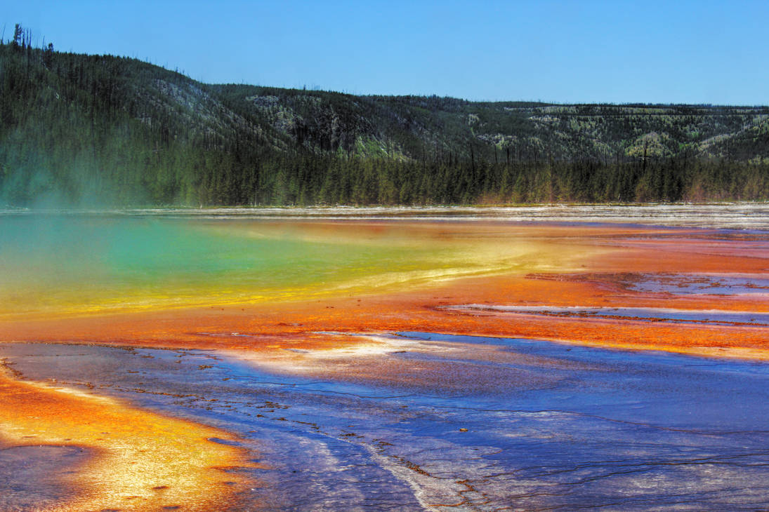 Yellowstone Rinbow Rainbow Pool at Yellowstone National Park by RayM0506 on DeviantArt