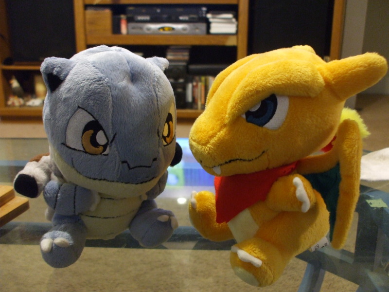 Blastoise and Chari