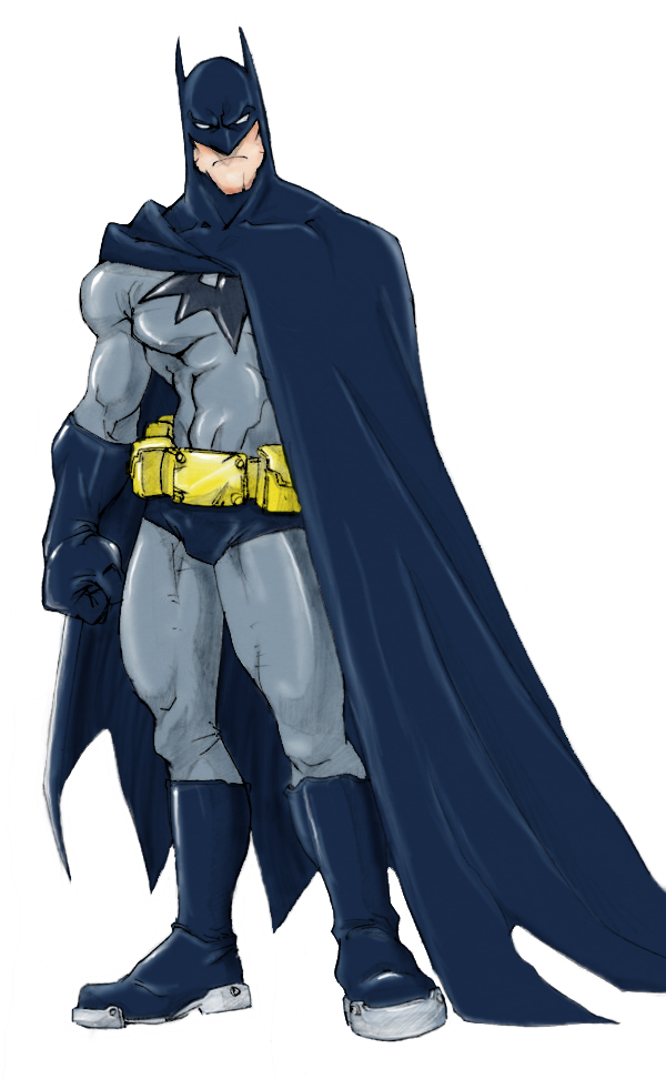 Simply Batman - colored by mysoul89 on DeviantArt