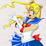 Manga Sailor Moon- anime style