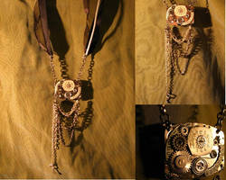 Chained Time Necklace