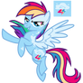 rainbow dash redesign (hc)