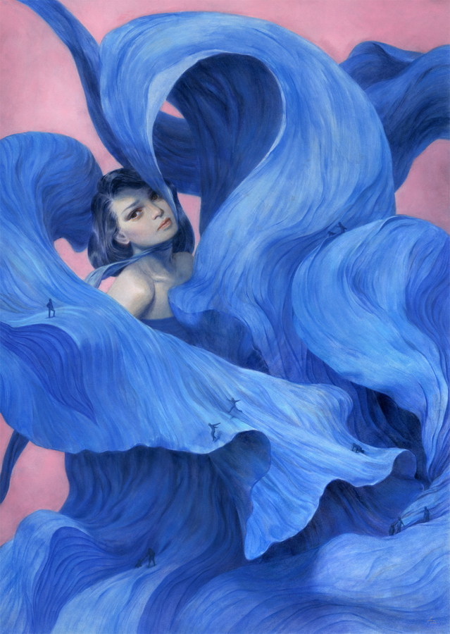 Across a Blue... by mynameistran