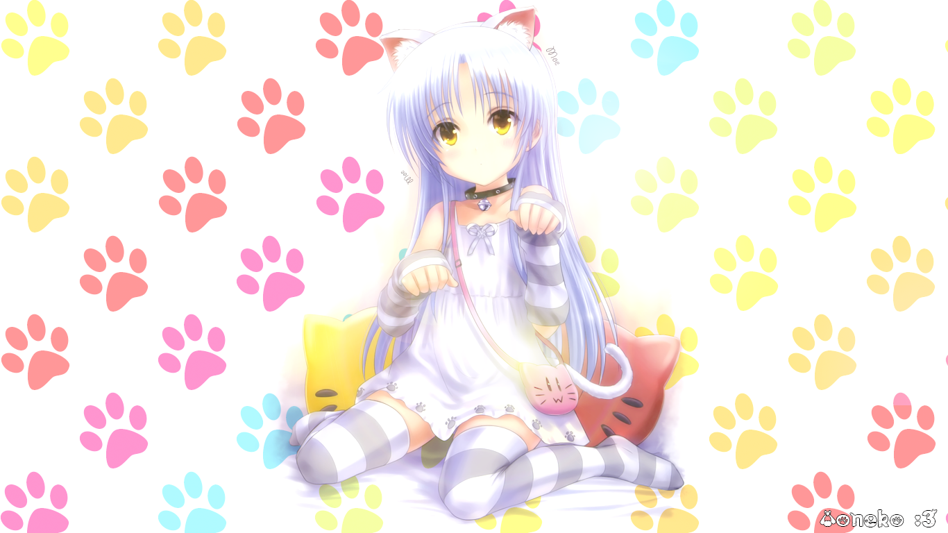 Tenshi-nyan Wallpaper