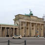 Behind the Brandenburg Gate