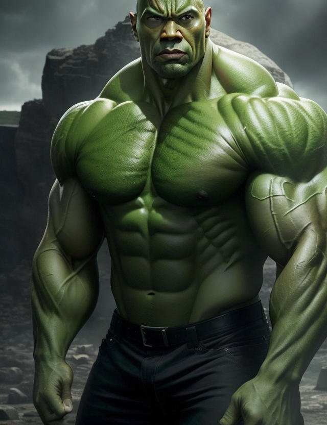 The Rock Hulk by FuryStorm on DeviantArt