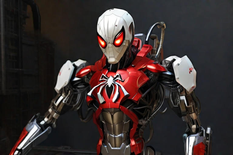 spiderman robot by FuryStorm on DeviantArt
