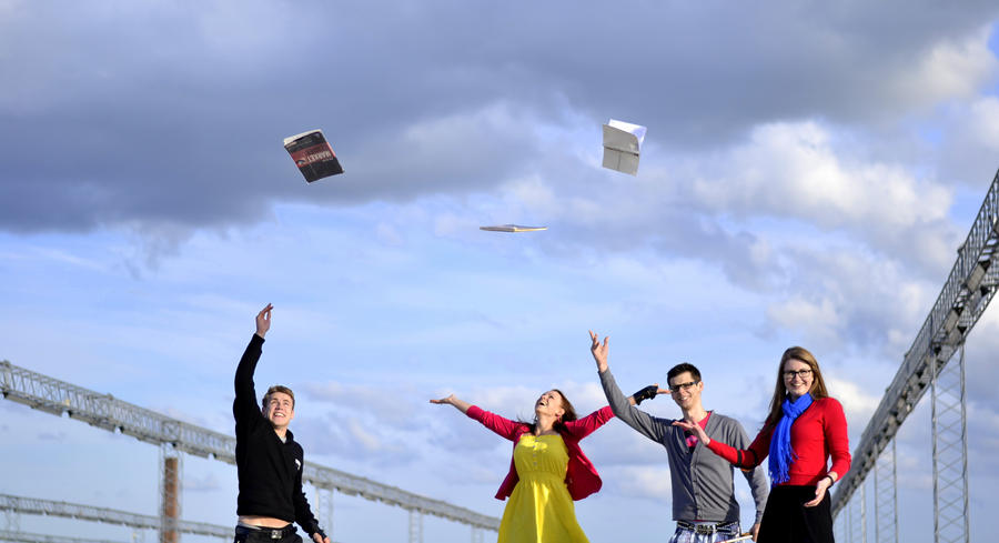 Fly dear books, fly!