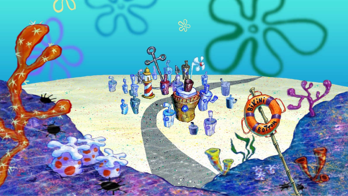 Bikini Bottom Background - Free to Use (SpongeBob) by ...