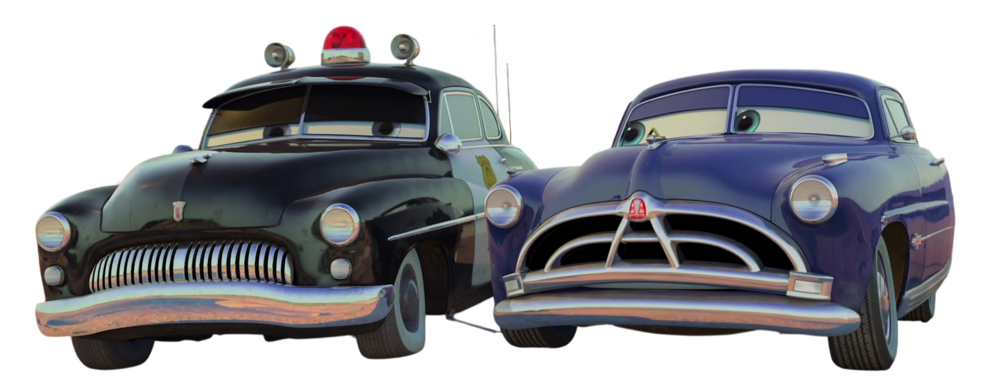 Doc In Cars Doc Hudson and Sheriff PNG (Pixar Cars) by SpongeBobOtherShows1 on ...