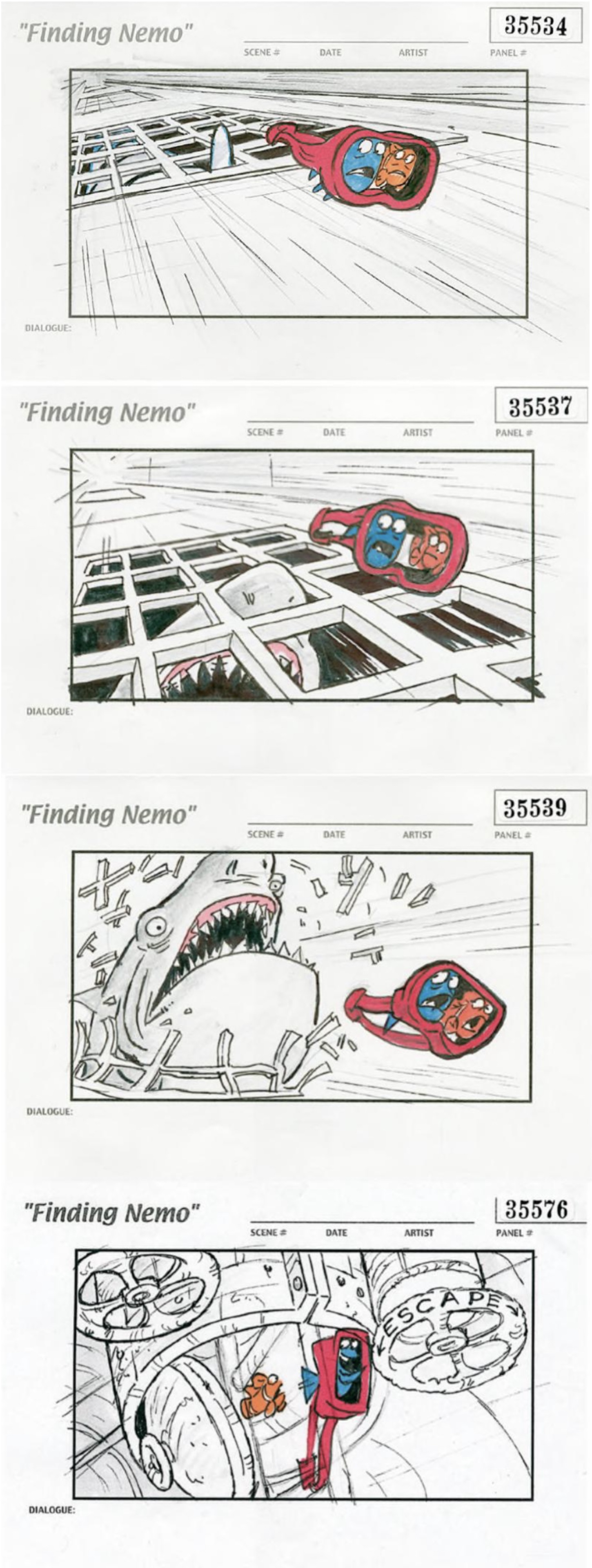 Finding Nemo Storyboards Bruce Goes Crazy By SpongeBobOtherShows1 On finding-nemo-storyboards-bruce-goes-crazy-by-spongebobothershows1-on