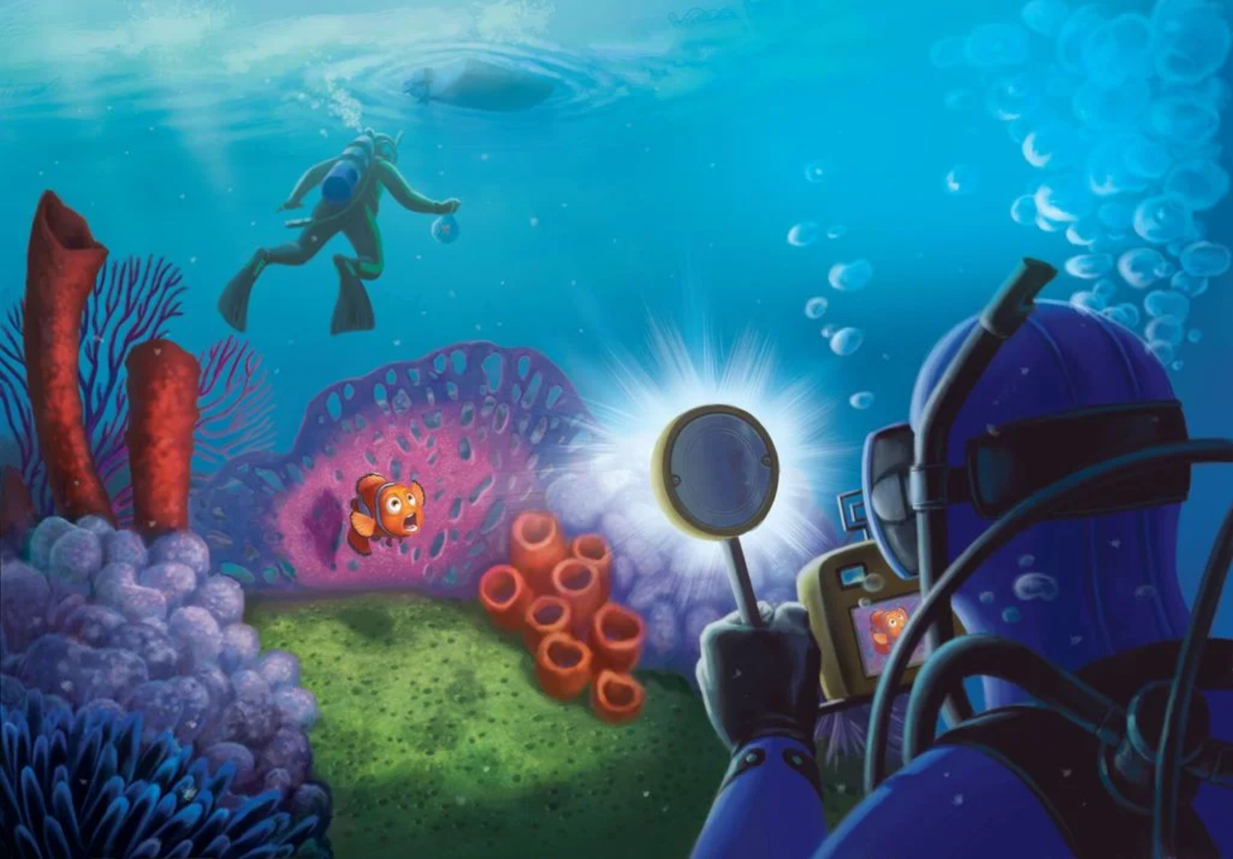 Finding Nemo Scene Painting Five By SpongeBobOtherShows1 On DeviantArt finding-nemo-scene-painting-five-by-spongebobothershows1-on-deviantart