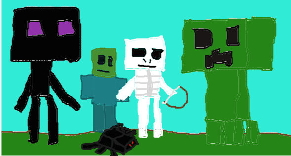 da minecraft bad mobs