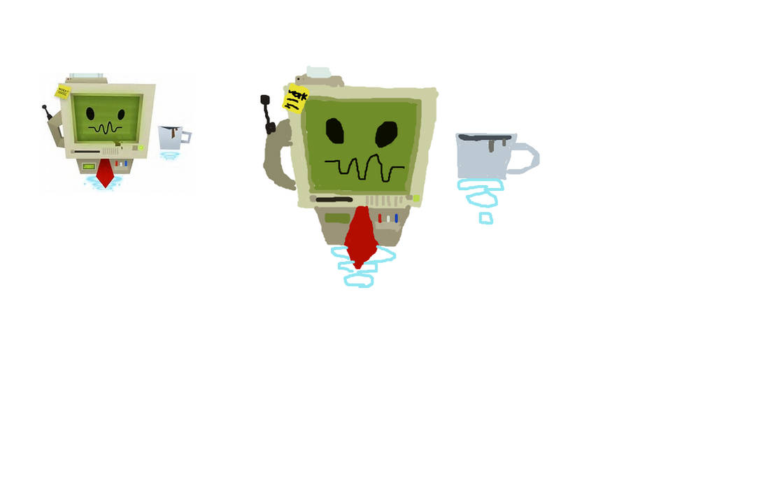 Jobbot From Job Simulator by Starmoonfurby on DeviantArt