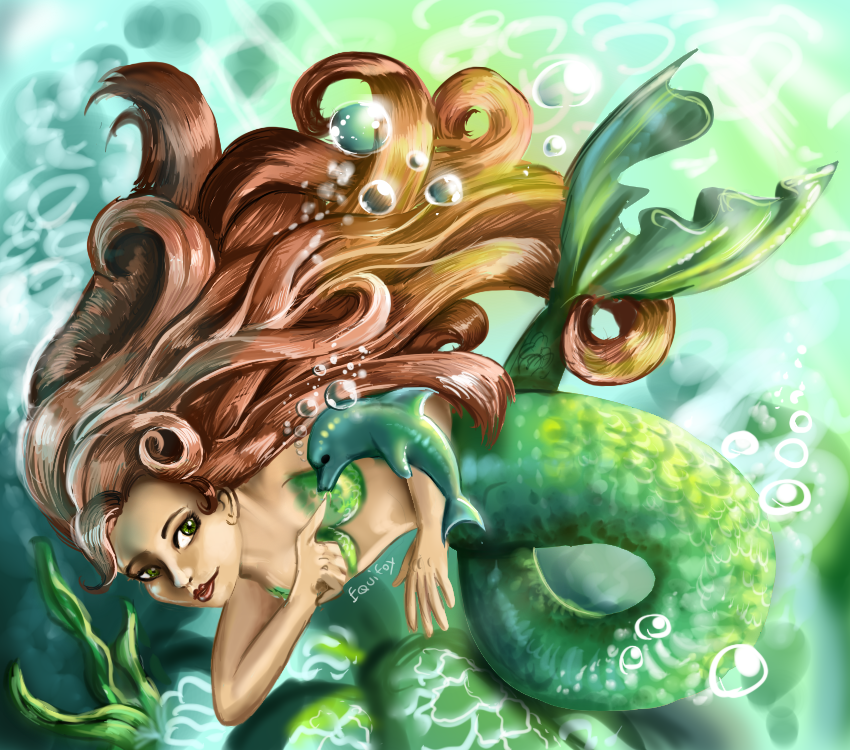 Mermaid of the Green Sea