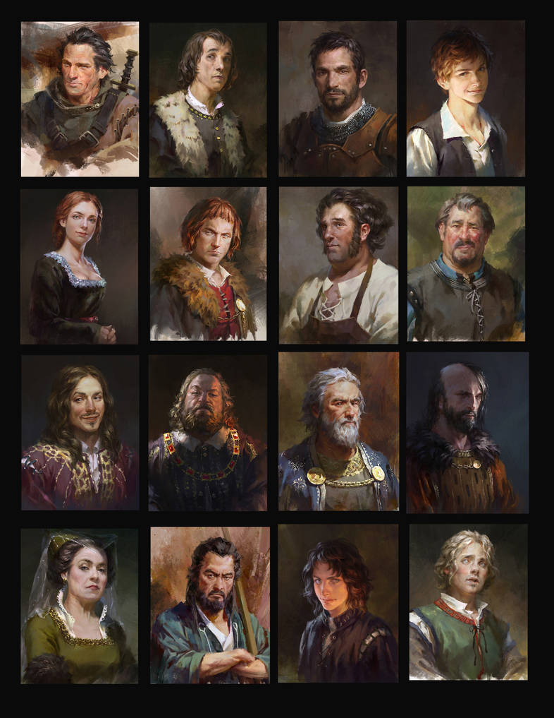 Portraits for Rival Knights by luulala