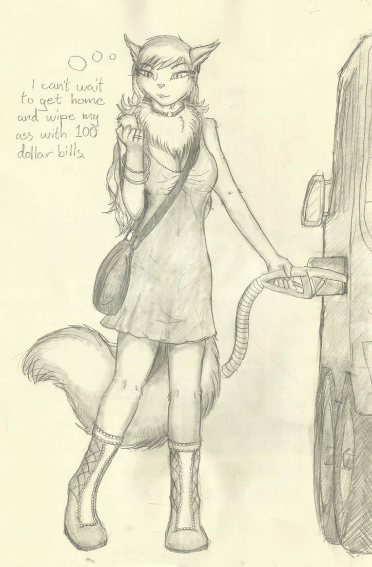 Here is something different: Furry Asami by murrlogic on DeviantArt