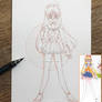 Sailor Venus Colour Sketch