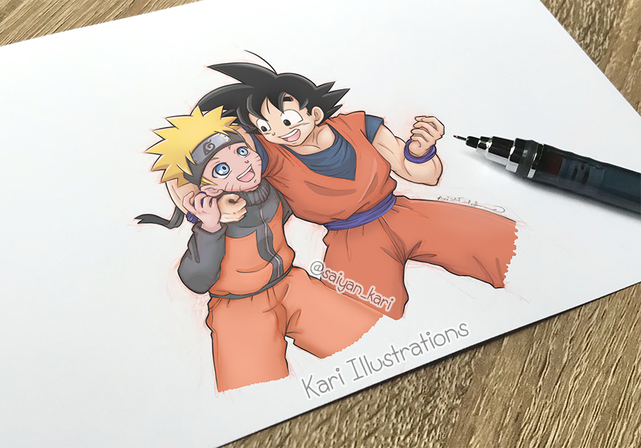 Drawing Naruto in Dragon Ball Z style by Shight on DeviantArt