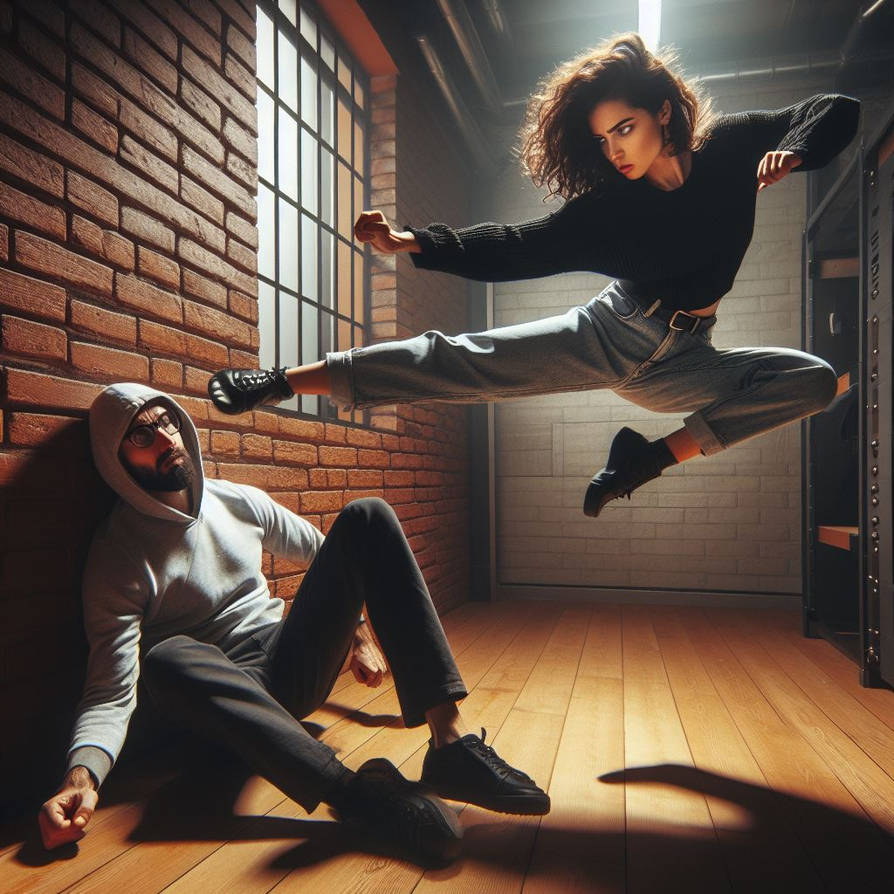 Finisher Kick by CipollAI on DeviantArt