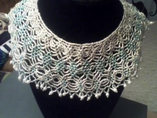 Beaded Lace Collar