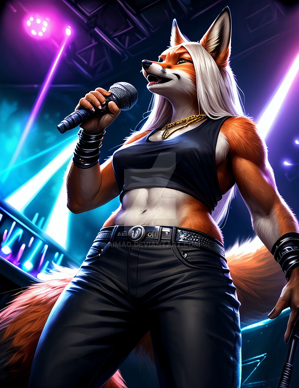 Furry New Rocks Furry Rock. Scarlett 2 by AIMag on DeviantArt
