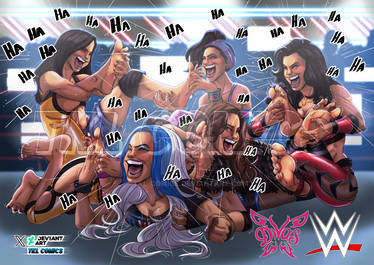 WWE Divas...(RedraW)