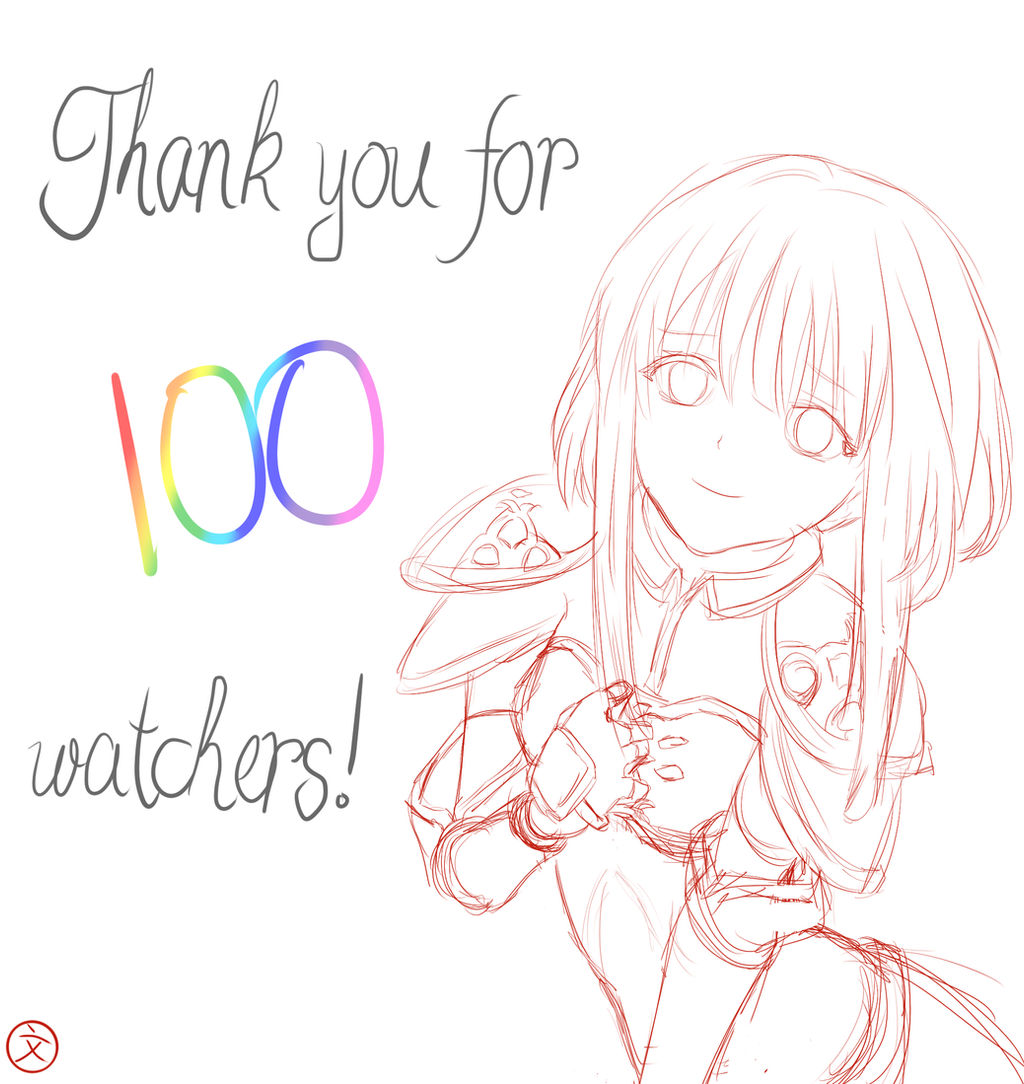 Thank you for 100 watchers!