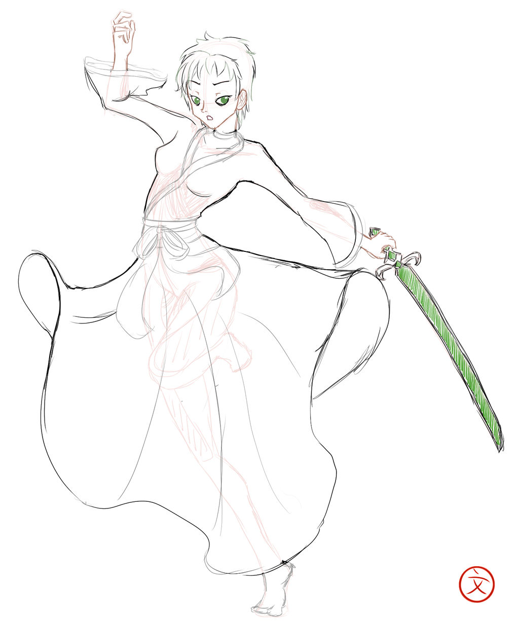 Sketch Point Commission - Onepiecefan15