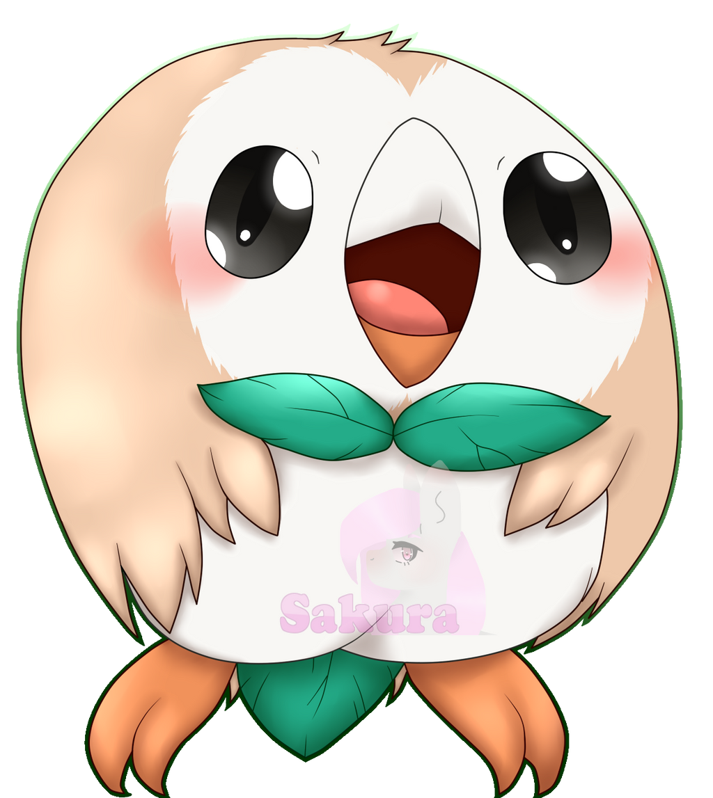 Rowlet Tree Rowlet by NeonHearttt on DeviantArt