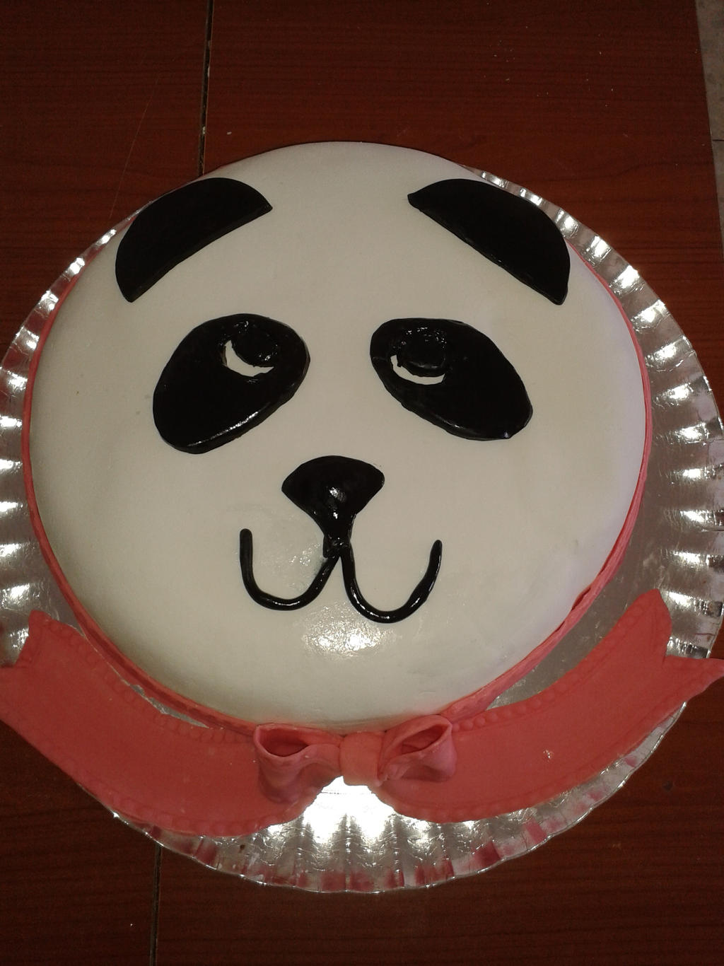 panda birthday cake