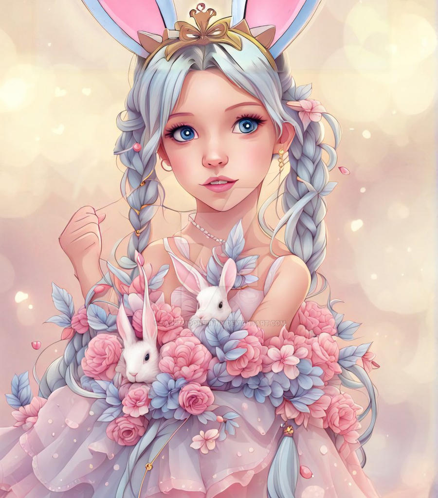 Princess Rabbit Nartuo Little bunny princess by CadetMoonBunny on DeviantArt