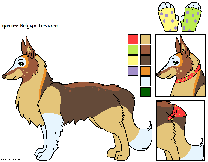 Belgian Tervuren Fursona