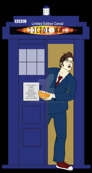 Doctor Who Limited Edition Cereal Poster