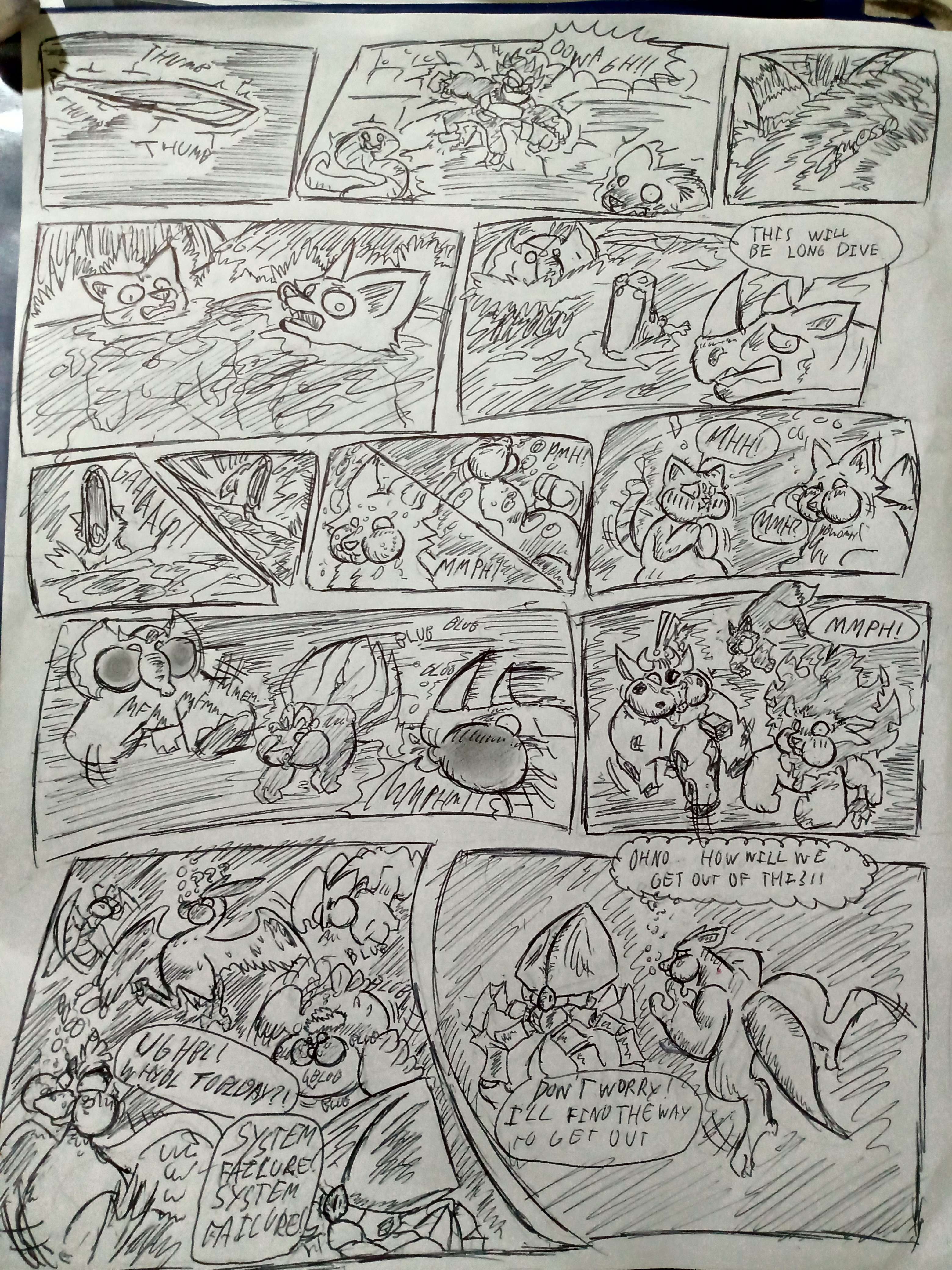 Deep Trouble Deviantart Deep trouble, part 1 by Rekstone767 on DeviantArt