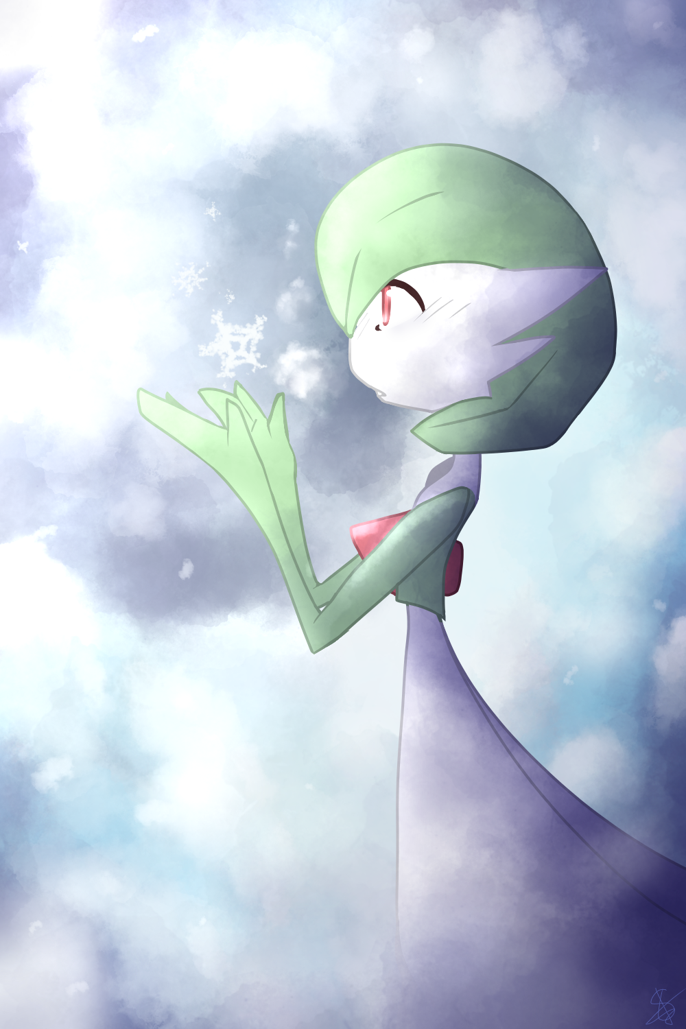 Gardevoir Fan Art Pokemon by @noele art by noeleart on DeviantArt