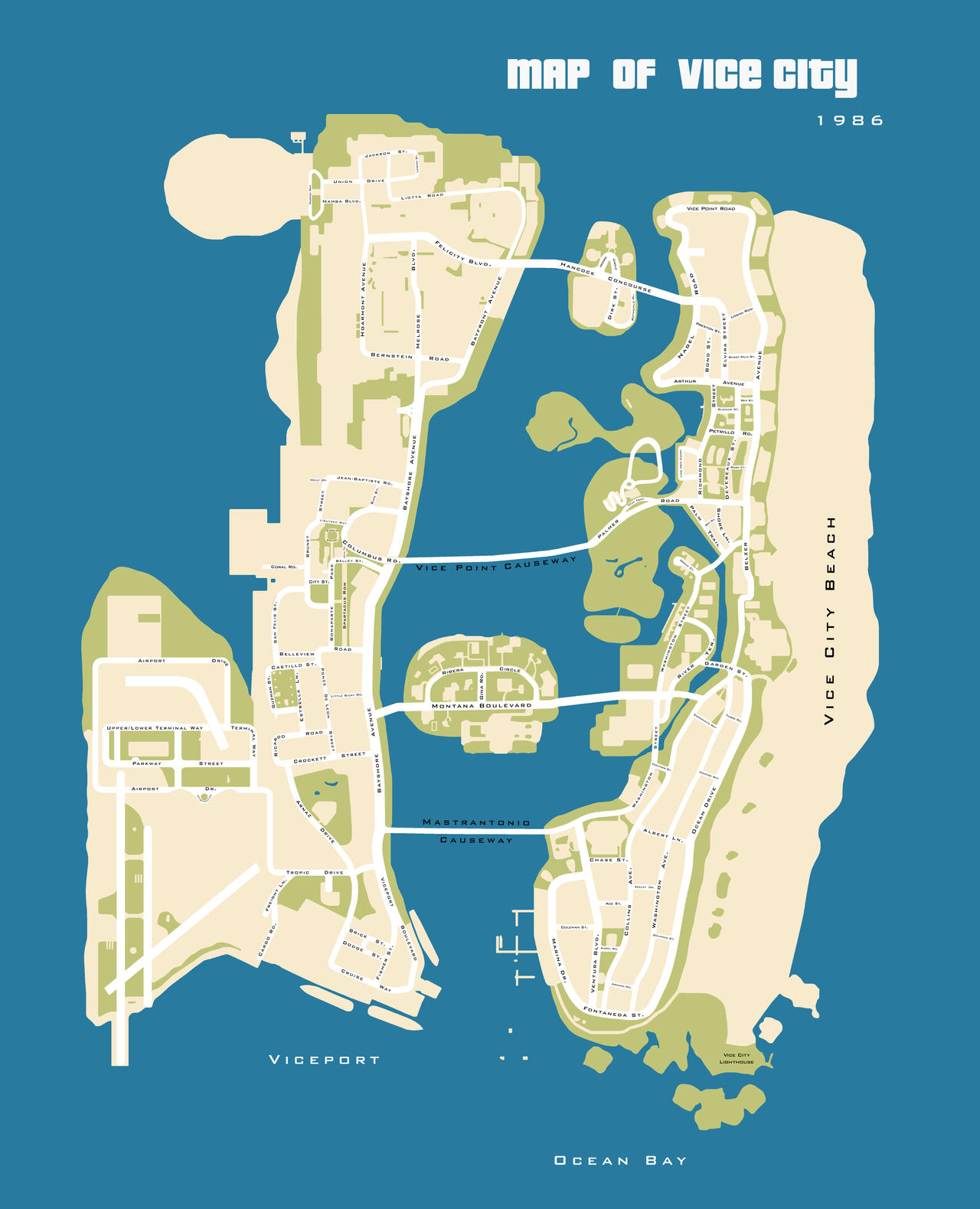 Grand Theft Auto 3  Liberty City Map (Isometric) by VGCartography on  DeviantArt