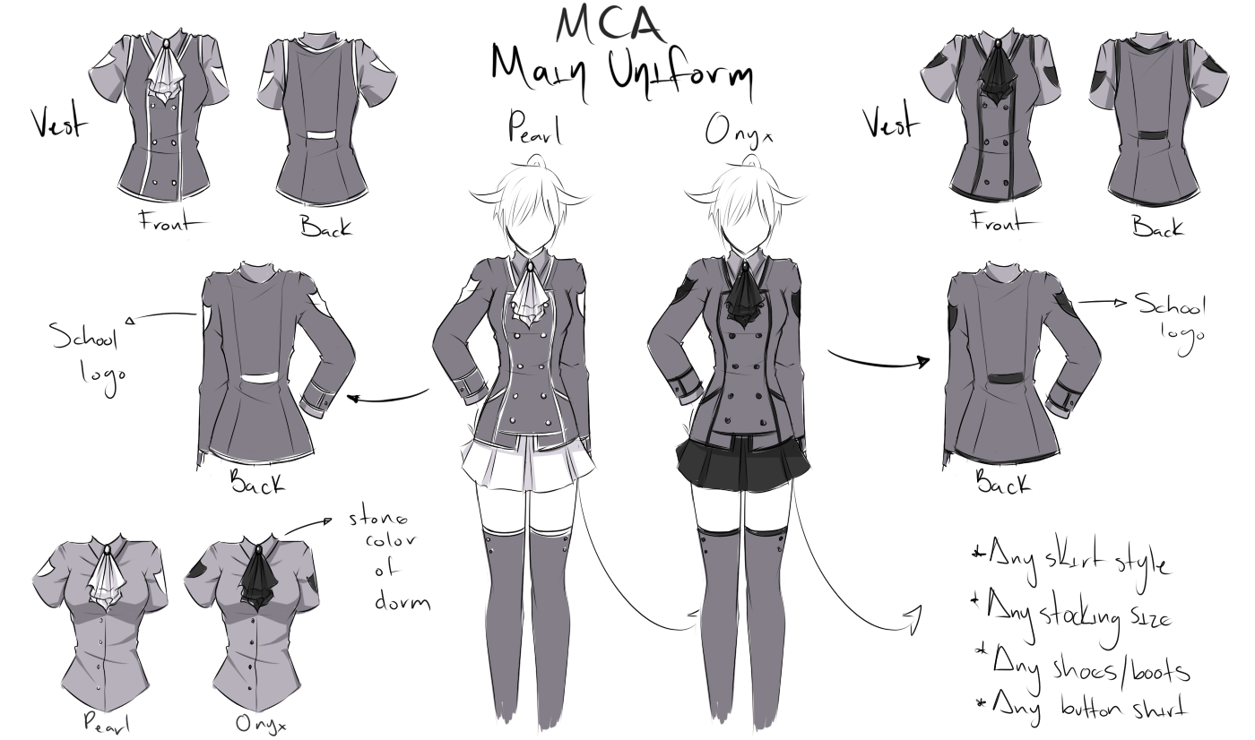 [MCA] Main Female Uniform