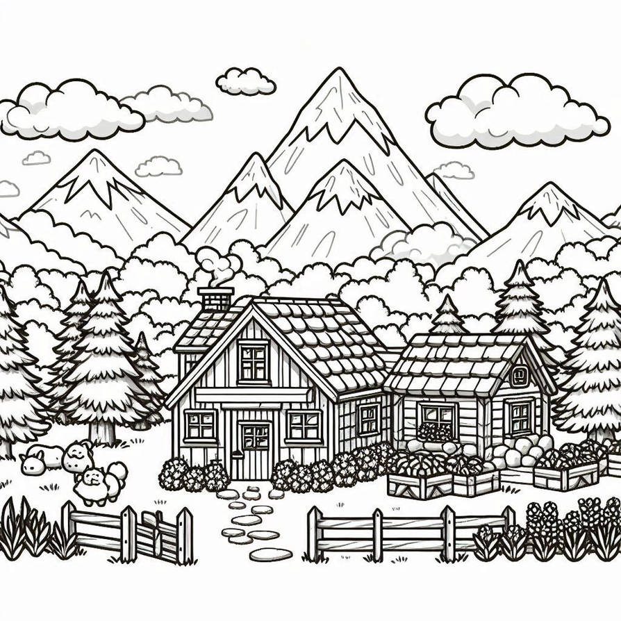 drawing coloring dessin coloriage STARDEW VALLEY by KURTHDS on DeviantArt