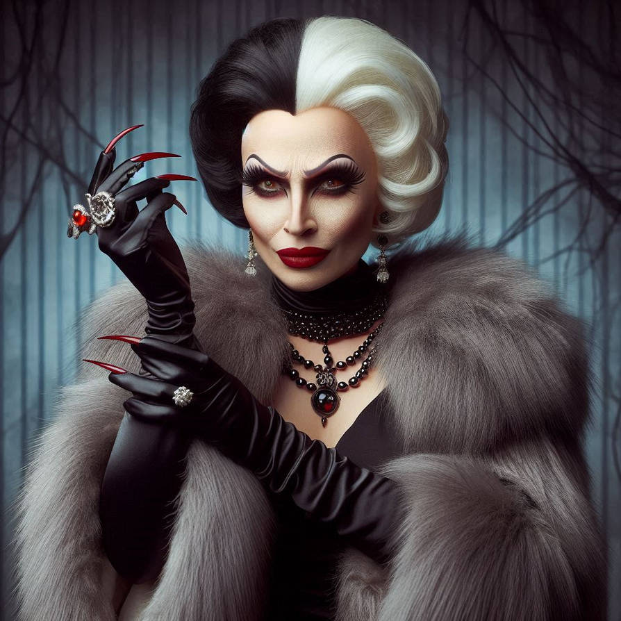 Cruella de Vil in real life by KURTHDS on DeviantArt Cruella de Vil in real life by KURTHDS on DeviantArt