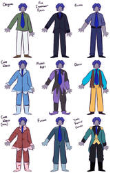 Huxley's Outfits