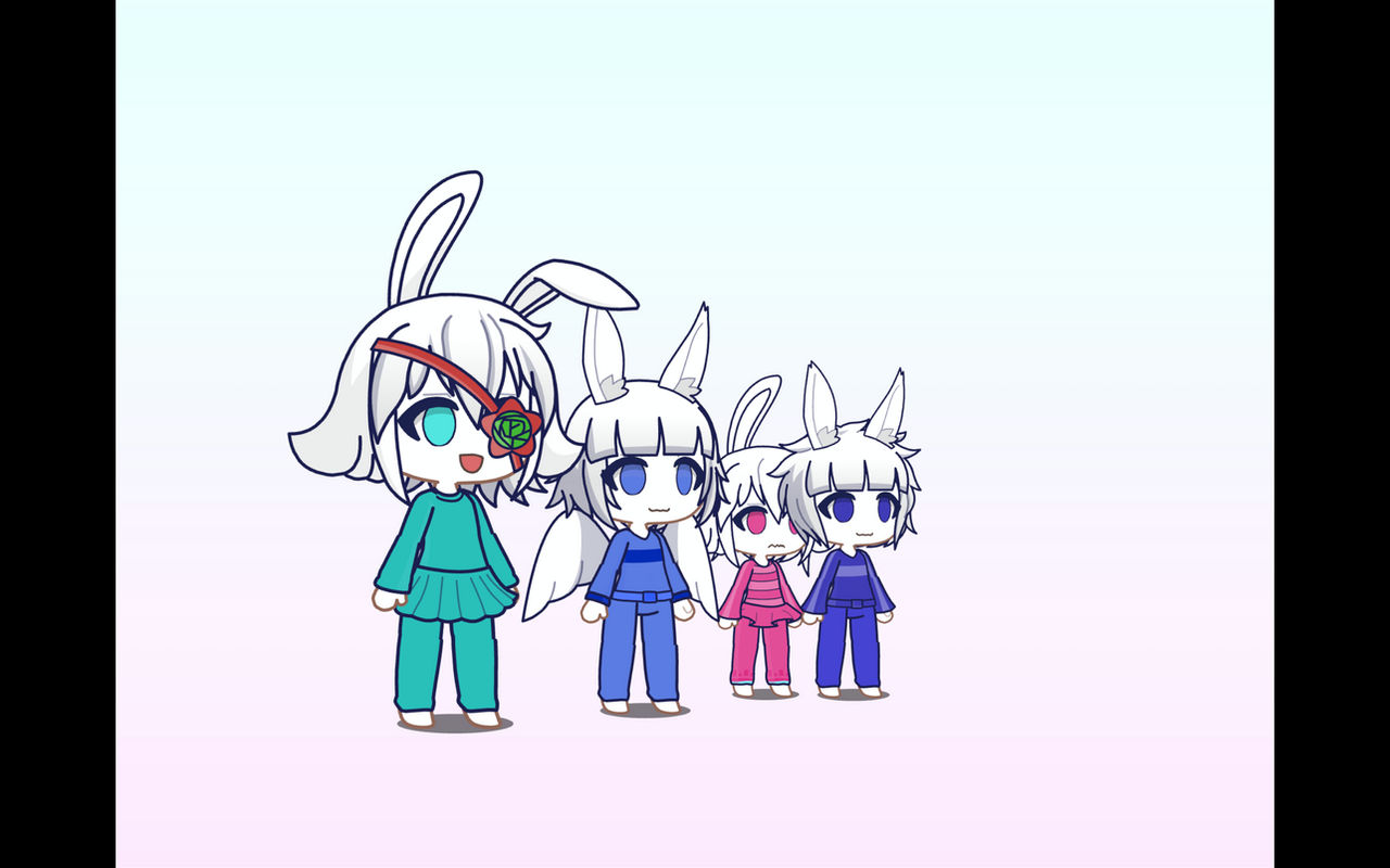 A Rabbit With Sharingon Rabbit siblings by MAHREEWOLF on DeviantArt