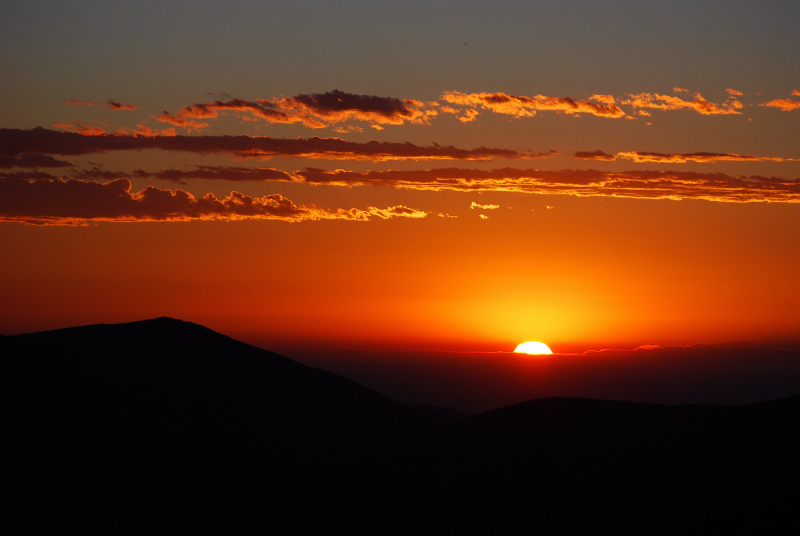 Sunrise over the Plains